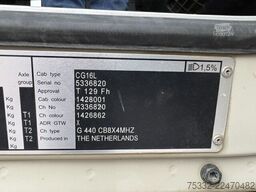 SCANIA G 440 Mulde 8x4 blatt AP Retarder