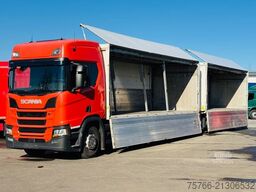 SCANIA R 410 / 2 x LBW / LENKACHSE / KOMPLETTZUG