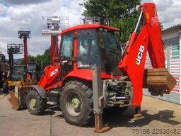 JCB 3CX * 4 x Löffel + Gabel * AIRCONDITION