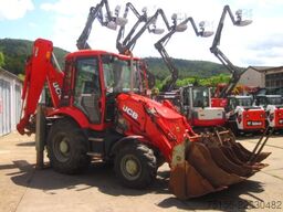 JCB 3CX * 4 x Löffel + Gabel * AIRCONDITION
