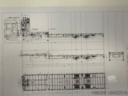  Wiese Stufensattel Tieflader mit Kran Fassi F545