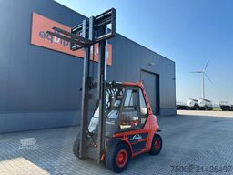 Linde H60D-02 / fork positioner / 6.000kg / duplex / ...