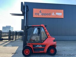 Linde H60D-02 / fork positioner / 6.000kg / duplex / ...