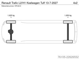 Renault Trafic L2/H1 Koelwagen  Tuff 13-7-2027
