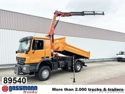 Mercedes-Benz Actros 1832 AK 4x4, Winterdienstaustattung, Kran