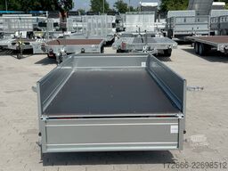 Martz BASIC 264 KIPP 264X126X30CM 750KG TIEFLADER | DEICHSEL KLAPPBAR