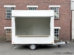 Andere VK 15302023 | WEISS | GASTÜR 300x200x230CM 1500KG VERKAUFSANHÄNGER