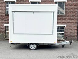 Andere VK 15302023 | WEISS | GASTÜR 300x200x230CM 1500KG VERKAUFSANHÄNGER