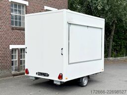 Andere VK 15302023 | WEISS | GASTÜR 300x200x230CM 1500KG VERKAUFSANHÄNGER