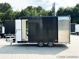 Brian James Trailers BOX VAN - 600-4018-35-2-12-B 419X178X201CM 3500KG KOFFERANHÄNGER | SCHWARZ
