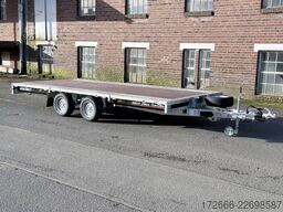 Brian James Trailers CONNECT 476-5021-35-2-12 500X215CM 3500KG HOCHLADER | SCHWARZ