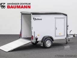 Debon CHEVAL LIBERTE DEBON C255 V2 WABENKERN 1300 KG | SCHWARZ / GRAU + SEITENTÜR