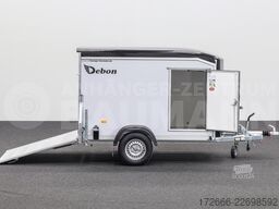Debon CHEVAL LIBERTE DEBON C255 V2 WABENKERN 1300 KG | SCHWARZ / GRAU + SEITENTÜR