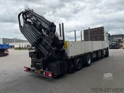 DAF XF 450 6x2 HMF 3220 K6+Fly jib ,Winch Euro 6D