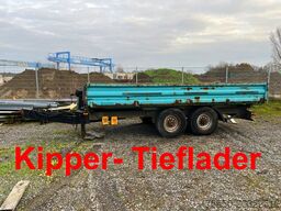 Obermaier 14  14 t Tandemkipper- Tieflader