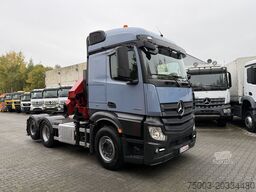 Mercedes-Benz Actros 2548 LS 6X2 Kran HMF 3220 bis 16 Meter