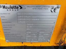 Haulotte Optimum 8 Electric, 7.77m Working Height, 230kg Ca