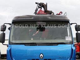 RENAULT Lander 410 6x4 Kipper Kran Fassi Funk Retarder