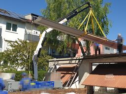 Klagie Fahrzeugbau Krananhänger mit Fassi F40