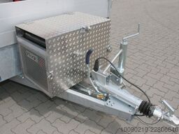 Klagie Fahrzeugbau Krananhänger mit Fassi F40