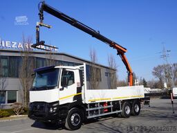 Renault C380 / 6x4 / HDS Palfinger PK 18002-EH 6