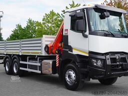 Renault K380 6x4 / FASSI F175 crane 7.85 t