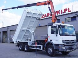 Mercedes-Benz Actros 2641 6×4 E5 / Crane / Dumper
