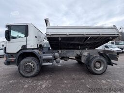SCANIA P124 CB 4X4 DREISEITENKIPPER*1998*EURO2*