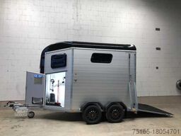 Böckmann Portax Esprit silv+bl Paket Pferdeanhänger