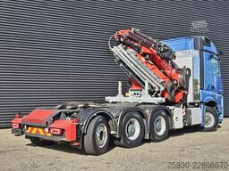 Mercedes-Benz 3353 8x4 / FASSI 71  T/M + JIB / CRANE / KRAN