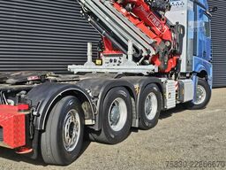 Mercedes-Benz 3353 8x4 / FASSI 71  T/M + JIB / CRANE / KRAN