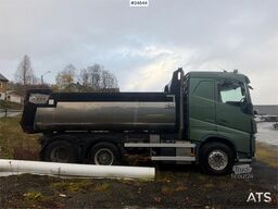 Volvo FH540 6x2 tipper with underbody blade, snowplow mo