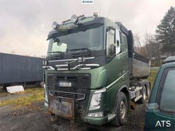 Volvo FH540 6x2 tipper with underbody blade, snowplow mo