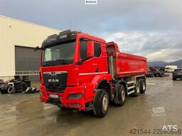 MAN TGS 41.250 8x4 tipper