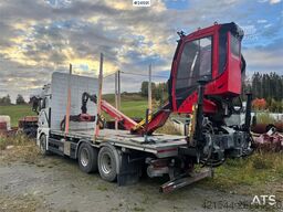MAN TGX 26.640 Timber Truck with Cranab Crane