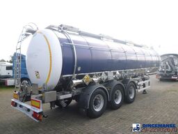 L.A.G. Chemical tank inox L4BH 32.5 m3 / 3 comp