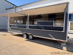 Dönerwagen 6,2 m lang DÖNERGRILL XXL Imbisswagen, Imbissanhänger,