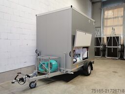 Rosemeier VE Badanhänger mit WC - silver H Toilettenanhänger