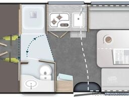 CHAUSSON Teilintegriert Titanium Line 797 ohne Hubbett