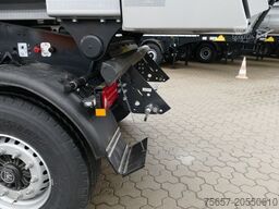 MEILLER 3-achs Stahlm. mit E-Verdeck u. hydr. Heckklappe