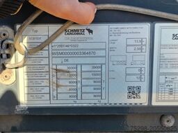 SCHMITZ CARGOBULL SCS 24/L / Palettenk. / Staplerh. / Lenkachse