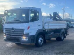 MERCEDES-BENZ Atego 1224 Kipper Kran Hiab XS 077 AHK Klima