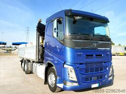 VOLVO FH 500 gru+cassone fisso