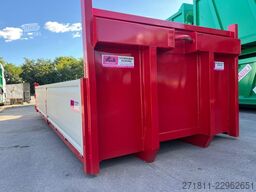  CONTAINER SCARRABILE NUOVO A PIANALE CON SPONDE