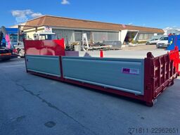  CONTAINER SCARRABILE NUOVO A PIANALE CON SPONDE
