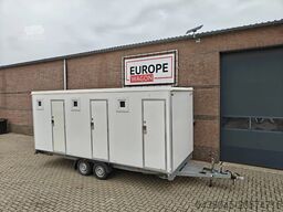 EASYWAGON AANBIEDING 3 persoons mobiele badkamer douchewa...