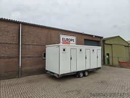 EASYWAGON AANBIEDING 3 persoons mobiele badkamer douchewa...