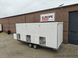 EASYWAGON AANBIEDING 3 persoons mobiele badkamer douchewa...