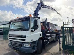 DAF CF 75.310 6X2 HOOKIFT + CRANE COPMA C1930/4 + J...