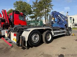 DAF CF 75.310 6X2 HOOKIFT + CRANE COPMA C1930/4 + J...